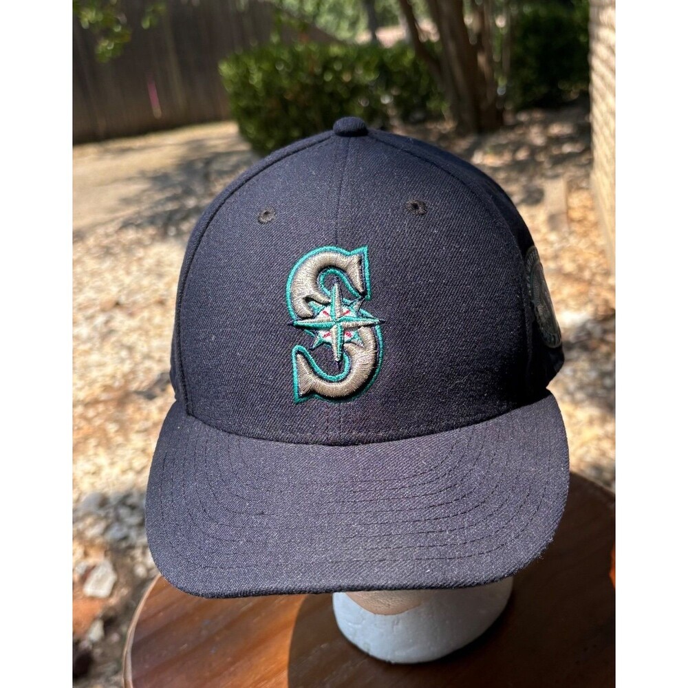 New Era 59fifty 7 3/8 Seattle Mariners Ken Griffey Jr. Retirement Patch Hat